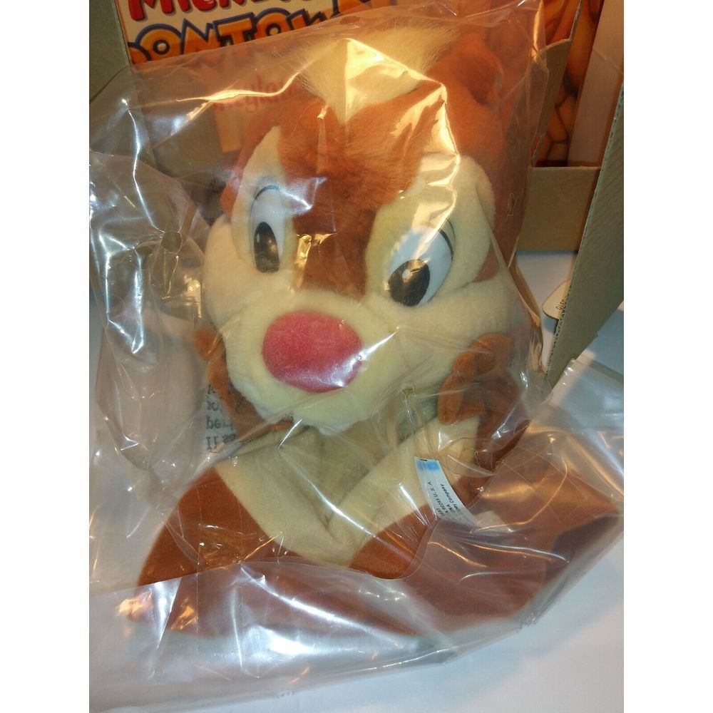 Vtg Kodak Mattel Puppet Theater Mickey's Toontown Disneyland Chip Puppet 1993